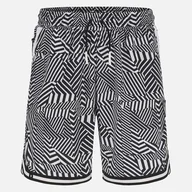 Spodenki damskie - Macron - Athleisure Scd Acapulco Basket Shorts Wht/Blk Man, szorty męskie - miniaturka - grafika 1