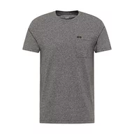 Koszulki męskie - Lee T-shirt męski Ultimate Pocket Tee, czarny, XL - miniaturka - grafika 1