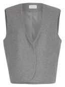 Kamizelki damskie - MOSS COPENHAGEN Kamizelka w kolorze szarym - miniaturka - grafika 1