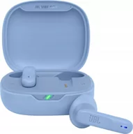 Słuchawki - Słuchawki bezprzewodowe JBL Vibe Flex Niebieski - miniaturka - grafika 1