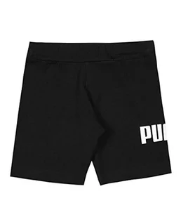 PUMA legginsy krótkie z logo Ess G - spodnie sportowe - dziecięce - Legginsy - miniaturka - grafika 1