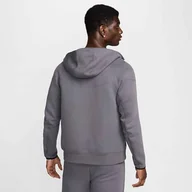 Kurtki męskie - Nike Tottenham Hotspur Męska kurtka Sportswear Tech Flc Fz Wr Jktc, Dark Grey/White, FZ4246-021, L - miniaturka - grafika 1