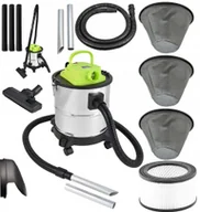 Odkurzacze przemysłowe - Odkurzacz przemysłowy separator popiołu kominka grilla do gruzu 2000w 20l - miniaturka - grafika 1