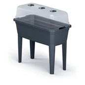 Szklarnie ogrodowe - Szklarnia Stojąca Rozsadnik Respana Set Antracyt - miniaturka - grafika 1