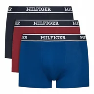 Majtki męskie - TOMMY HILFIGER BOKSERKI MĘSKIE MAJTKI 3P TRUNK WIELOKOLOROWE r.XL - miniaturka - grafika 1