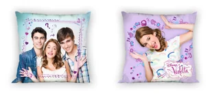 Poduszka dekoracyjna Disney Violetta VIOLETTA01 40 x 40 cm - Kołdry i poduszki dla dzieci - miniaturka - grafika 1