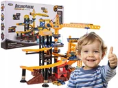 Zabawki zdalnie sterowane - ogromny PLAC BUDOWY dla dzieci 8 pojazdów budowlanych WIELOPOZIOMOWY - miniaturka - grafika 1