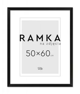 Ramka na zdjęcia 50x60 cm Czarna - Ramki na zdjęcia - miniaturka - grafika 1