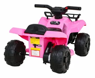 Quad Storm na akumulator dla dzieci Różowy + Silnik 25W + MP3 USB + LED - Pojazdy elektryczne dla dzieci - miniaturka - grafika 9