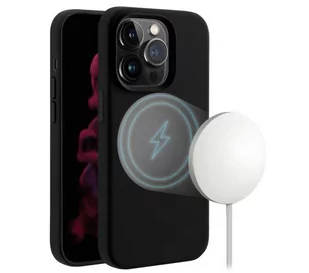 Vivanco Mag Hype do iPhone 14 Pro (czarny) - Etui i futerały do telefonów - miniaturka - grafika 1