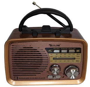 Radio Kuchenne Fm Z Rączką Przenośne Sieciowe Kol.3 Złoty Góra - Radioodtwarzacze - miniaturka - grafika 1