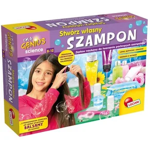 Lisciani Giochi lisciani giochi Im a Genius Stwórz własny szampon 67176 - Mały naukowiec - miniaturka - grafika 1