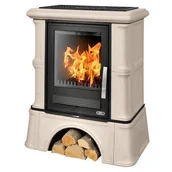 Piece wolnostojące - ABX Piec kaflowy Bavaria K z wymiennikiem wodnym kaflowy cokół - Ahorn - miniaturka - grafika 1