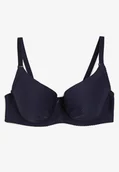 Biustonosze - Granatowy Biustonosz Typu Full-Cup z Regulowanymi Ramiączkami Kandras - miniaturka - grafika 1