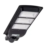 Lampy ogrodowe - Naświetlacz Solarny LED STREET-9 z czujnikiem PIR, czarny POLUX - miniaturka - grafika 1
