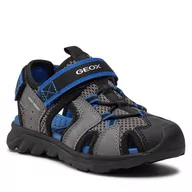 Buty dla chłopców - Sandały Geox J Sandal Airadyum Bo J45F1F 014ME C0069 M Grey/Royal - miniaturka - grafika 1