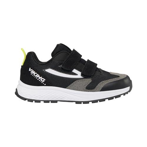 Viking Century WP 2v, Męskie buty spacerowe dla dzieci i chłopców, Czarna limonka, 22 EU