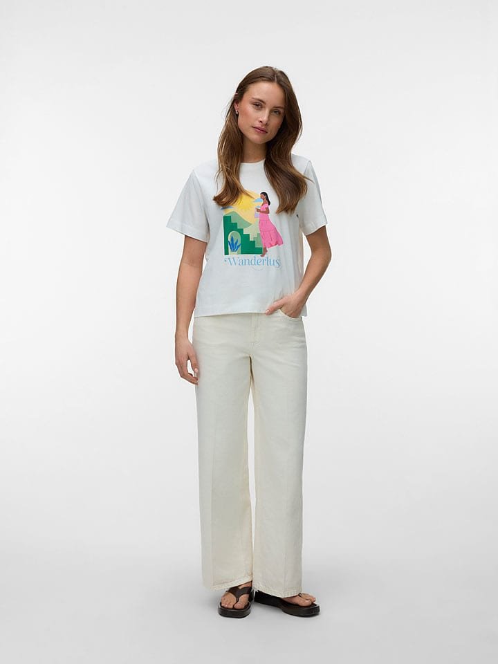 Vero Moda Koszulka w kolorze białym