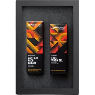 Zew For Men Zestaw Regenerująco-Oczyszczający Dla Skóry Tłustej ZESTAW Oczyszczający żel do mycia twarzy 100 ml + Regenerujący krem przeciwzmarszczkowy 50 ml - Zestawy kosmetyków męskich - miniaturka - grafika 1