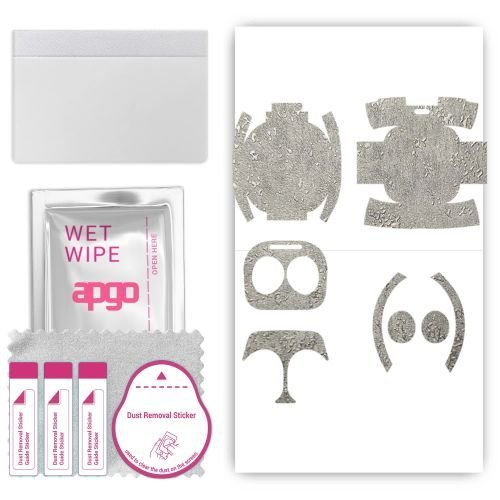 folia naklejka skórka strukturalna na TYŁ+BOKI do Samsung Galaxy Buds 2 - Beton - apgo SKINS