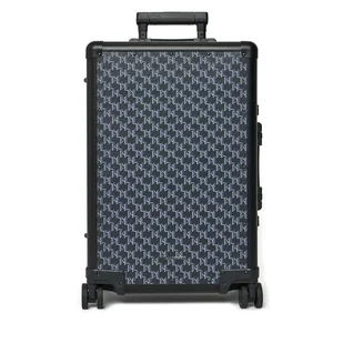 Walizka kabinowa KARL LAGERFELD A1W30461 Granatowy - Walizki - miniaturka - grafika 1