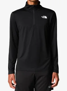 Bluza bez kaptura The North Face 24/7 1/4 Zip Tee - tnf black - Bluzy sportowe damskie - miniaturka - grafika 1