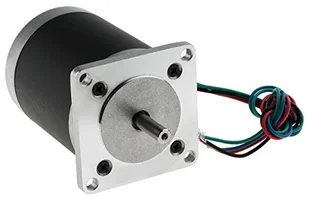 RS PRO Hybrydowy silnik krokowy 1,8° 2,8 V / 3,3 A 4-żyłowy, 56,4 x 56,4 mm średnica wału 6,35 mm - Filamenty i akcesoria do drukarek 3D - miniaturka - grafika 1