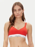 Koszulki sportowe damskie - Calvin Klein Underwear Biustonosz top Lift Bralette 000QF7900E Czerwony - miniaturka - grafika 1