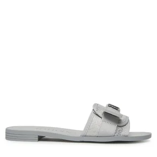 Klapki Guess FLJELYLEL19 Srebrny - Klapki i japonki damskie - miniaturka - grafika 1