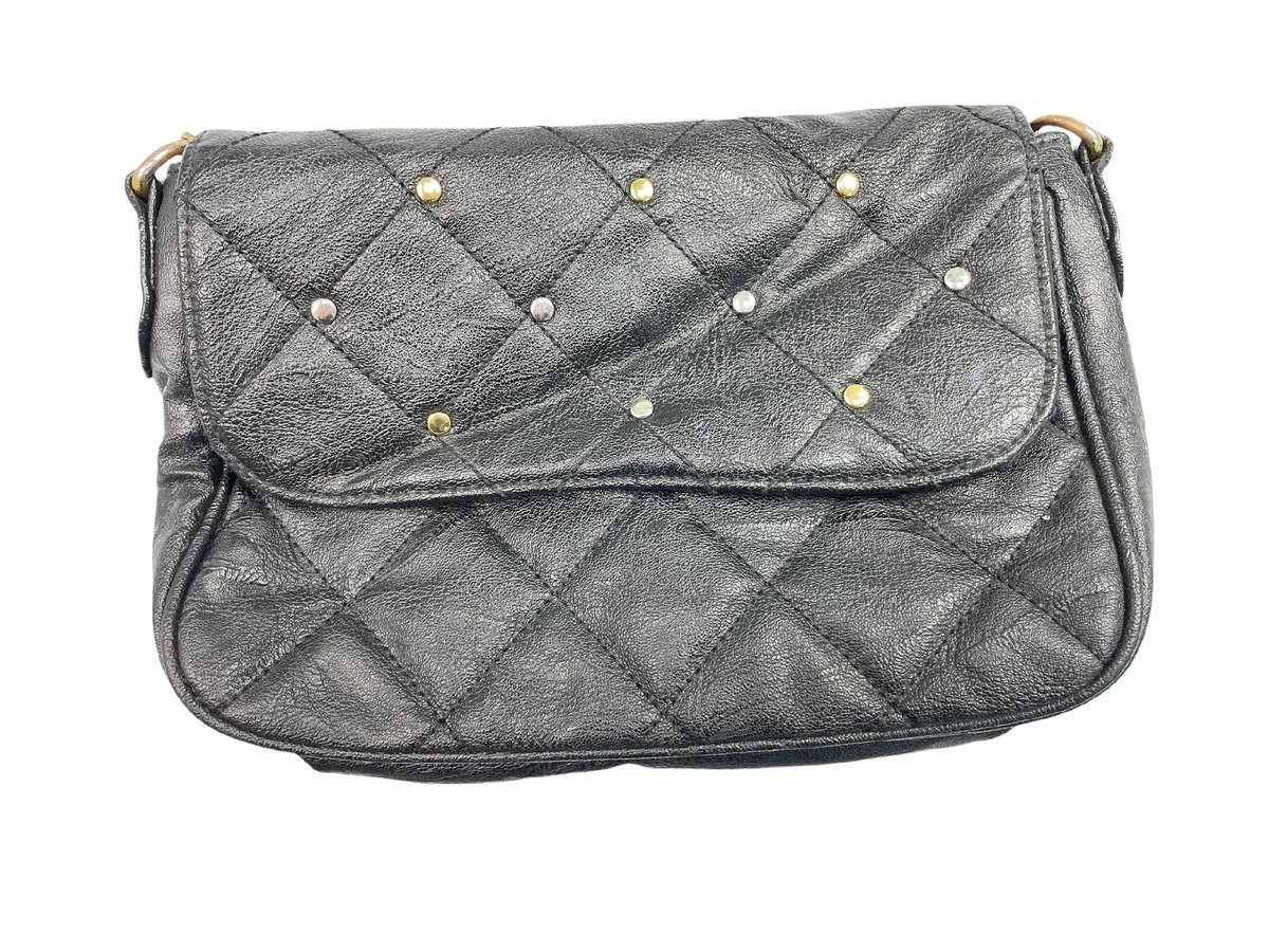 Czarna mała torebka damska