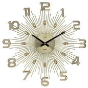 Zegary - JVD Zegar ścienny HT108.2 z kryształkami średnica 49 cm uniwersalny 10540-uniw - miniaturka - grafika 1