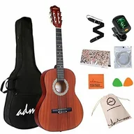 Gitary akustyczne - Adm Gitara Dziecięca 3/4, Klasyczna, Akustyczna, Gitara Koncertowa, Zestaw Dla Początkujących, Dla Dorosłych I Studentów, Wyjątkowy Wygląd, Struny N.. - miniaturka - grafika 1