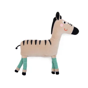 Maskotka - grzechotka Zebra LES TOUPITIS 679023 - Maskotki i pluszaki - miniaturka - grafika 1