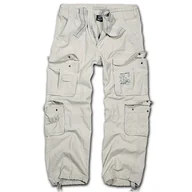 Odzież robocza - Brandit Spodnie Bojówki Pure Vintage Białe - XL - miniaturka - grafika 1