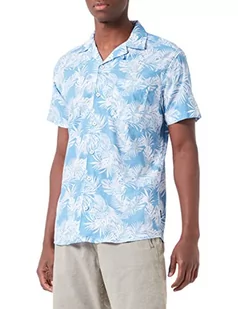 Pioneer Męska koszula z krótkim rękawem, Pacific Coast Print, S - Koszule męskie - miniaturka - grafika 1