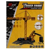 Zabawki zdalnie sterowane - Mega Creative, maszyna budowlana, Dźwig zdalnie sterowany, 474856 - miniaturka - grafika 1