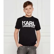 Koszulki dla chłopców - Karl Lagerfeld Kids T-shirt Regular Fit - miniaturka - grafika 1