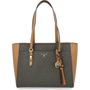 Michael Kors Skórzana shopperka SULLIVAN - Torebki damskie - miniaturka - grafika 1