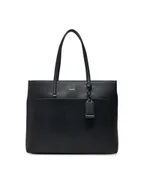 Torebki damskie - Calvin Klein Torebka Ck Must Medium Shopper W/Pocket K60K613019 Czarny - miniaturka - grafika 1