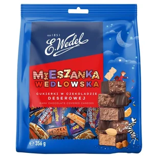 Wedel Mieszanka Wedlowska - Cukierki w czekoladzie deserowej - Cukierki - miniaturka - grafika 1