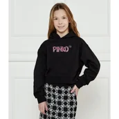 Bluzy dla dziewczynek - Pinko UP Bluza Loose fit - miniaturka - grafika 1