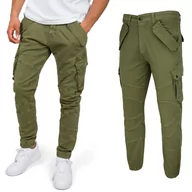 Odzież taktyczna i umundurowanie - Spodnie Alpha Industries Combat Pant LW 126215 11 - Oliwkowe - miniaturka - grafika 1