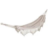 Hamaki - Hamak frędzelki ecru 200 x 100 cm - miniaturka - grafika 1