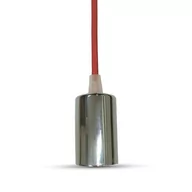 Lampy sufitowe - V-TAC V-TAC lampa wisząca VT-7338 E27 Max 60W czerwona SKU 3791 - miniaturka - grafika 1