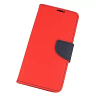 Etui i futerały do telefonów - pokrowiec etui z klapką na magnes Fancy Case czerwono-granatowe do Xiaomi Redmi 10A - miniaturka - grafika 1