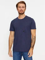 Koszulki męskie - Lee T-Shirt 112341705 Granatowy Slim Fit - miniaturka - grafika 1