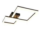 Lampy sufitowe - CAMINO R65771232 lampa sufitowa 62cm czarne kwadraty LED 22W 3000K - miniaturka - grafika 1