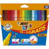 Zabawki kreatywne - BIC Kids Visa, 18 sztuki kredki 887147 - miniaturka - grafika 1