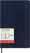 Kalendarze - MOLESKINE kalendarz 2026 GRANATOWY LARGE SOFT DZIENNY (13x21) - miniaturka - grafika 1