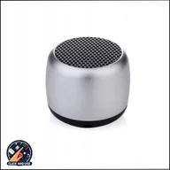 Głośniki przenośne - PRZENOŚNY GŁOŚNIK BLUETOOTH MINI USM TYLKO 3 cm Srebrny - miniaturka - grafika 1
